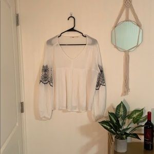 Mi Ami • long sleeve peasant blouse